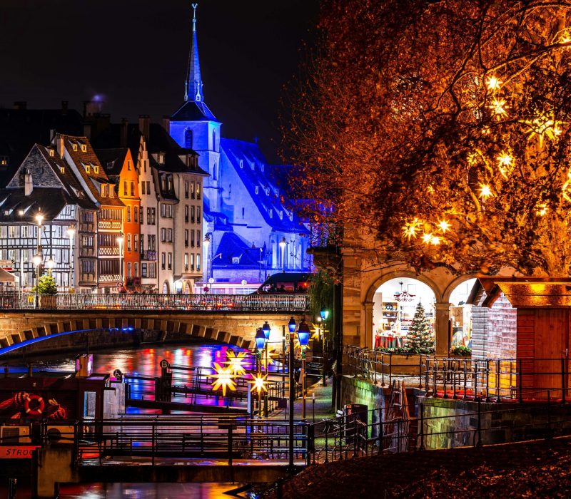 embarcadere-illumine Strasbourg Noel
